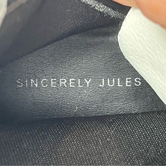 Sincerely Jules Harley Combat Boot Cream and Black Size 7 1/2M Zip and Lace up - Picture 9 of 11